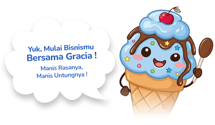 Footer Desain GRACIA ICE CREAM