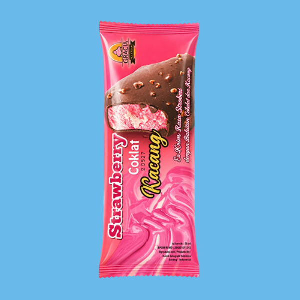 Strawberry Coklat Kacang